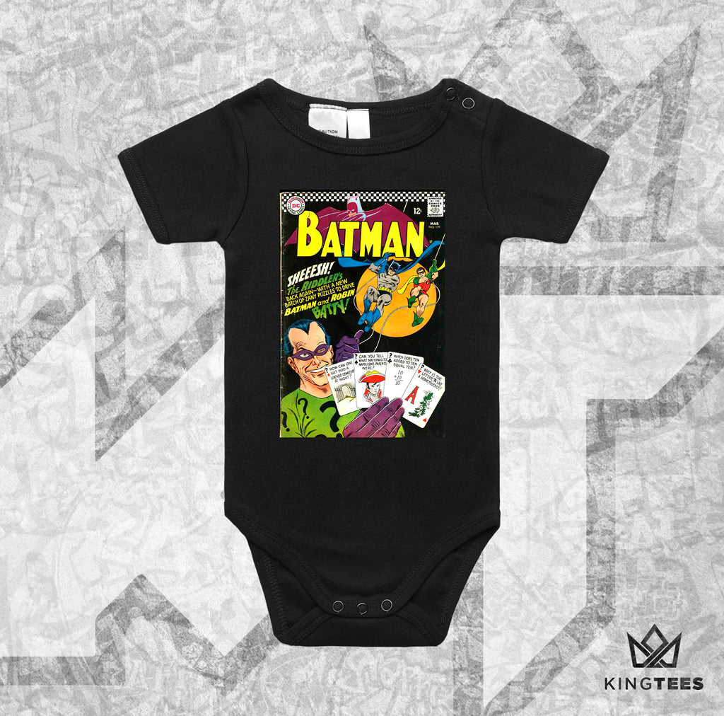 BATMAN - RIDDLER - BABY TEE & ONESIES