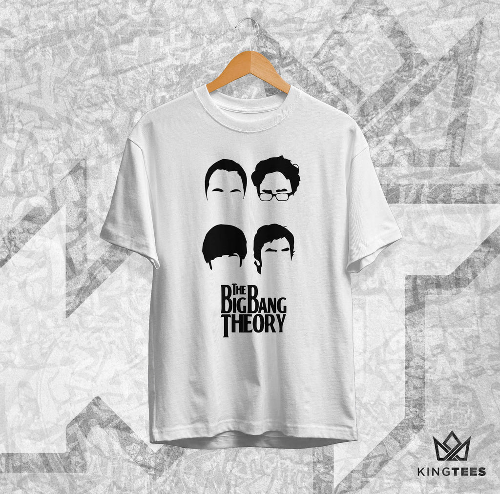 BIG BANG THEORY FACES - TEE