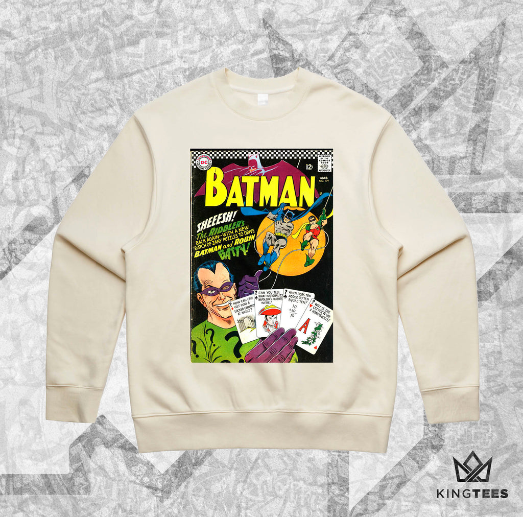 BATMAN THE RIDDLER - HOODIE & CREW