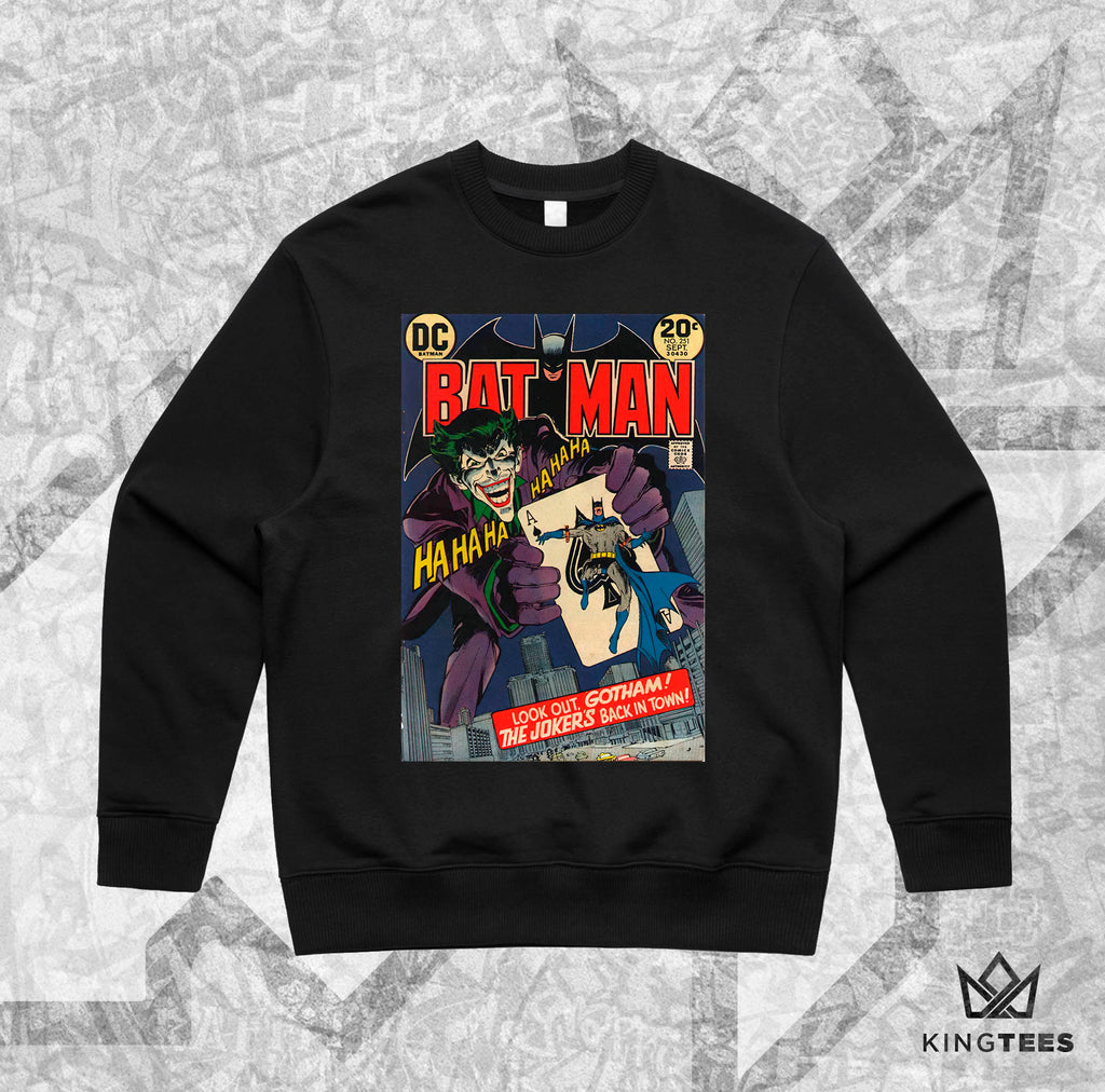 BATMAN THE JOKER - HOODIE & CREW