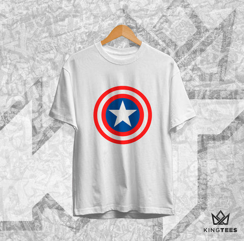CAPTAIN AMERICA LOGO - TEE