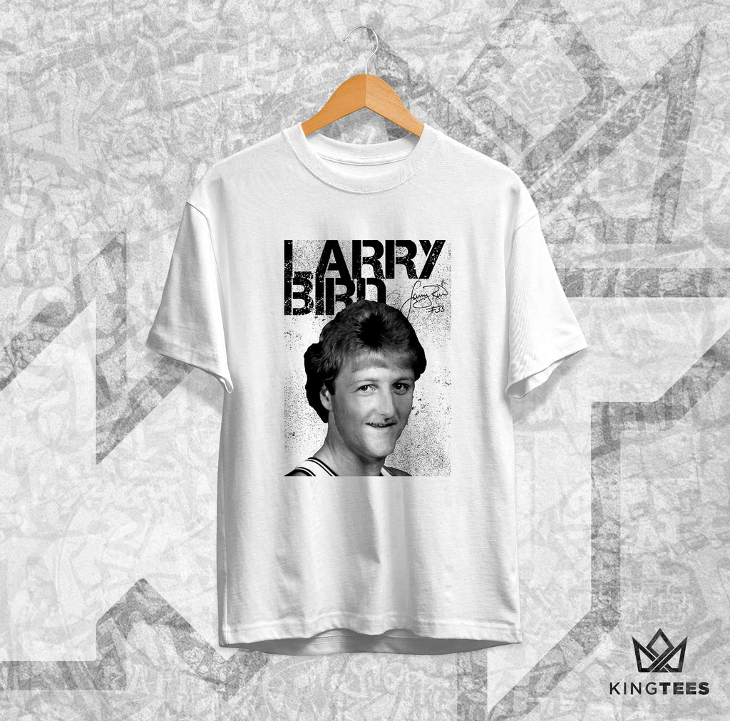 LARRY BIRD B&W - TEE