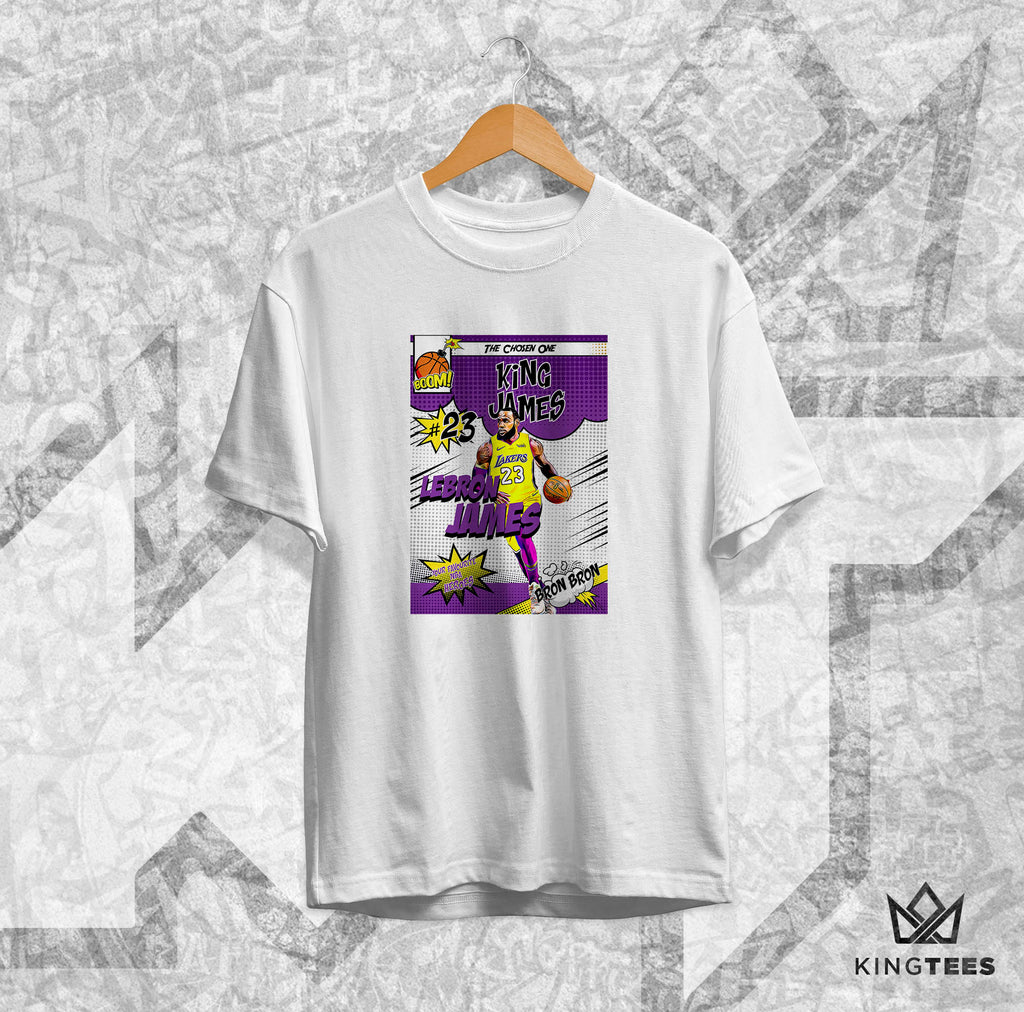 LEBRON JAMES KING COMIC - TEE