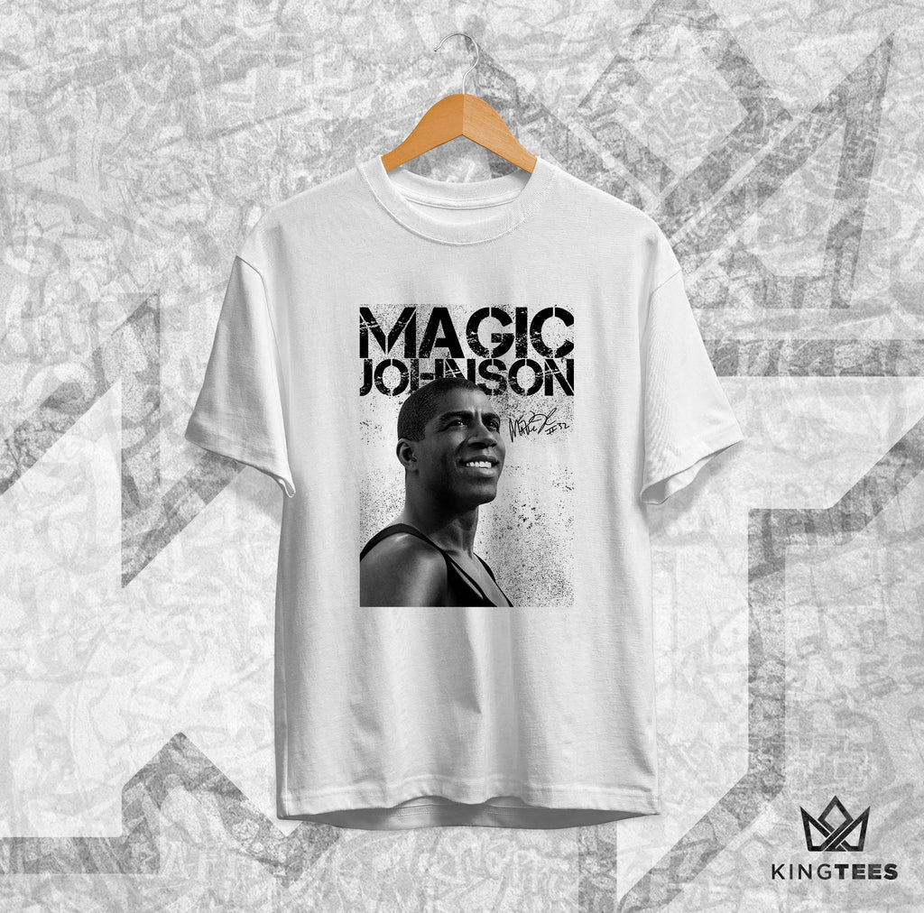 MAGIC JOHNSON B&W - TEE